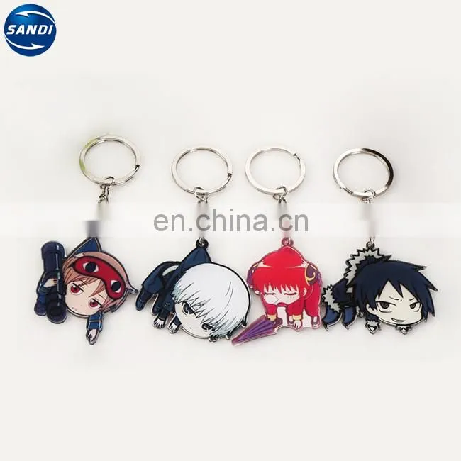 Promotional custom shoe rubber pvc key chain