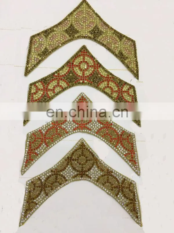 Wholesale beads rhinestone sandal accessories for lady
