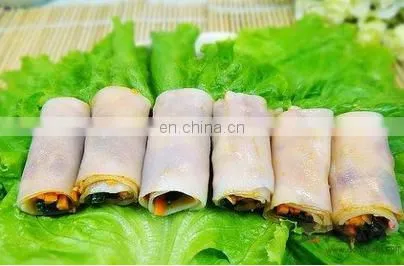 Chinese snack steamed cold rice noodles making machine tamales machine
