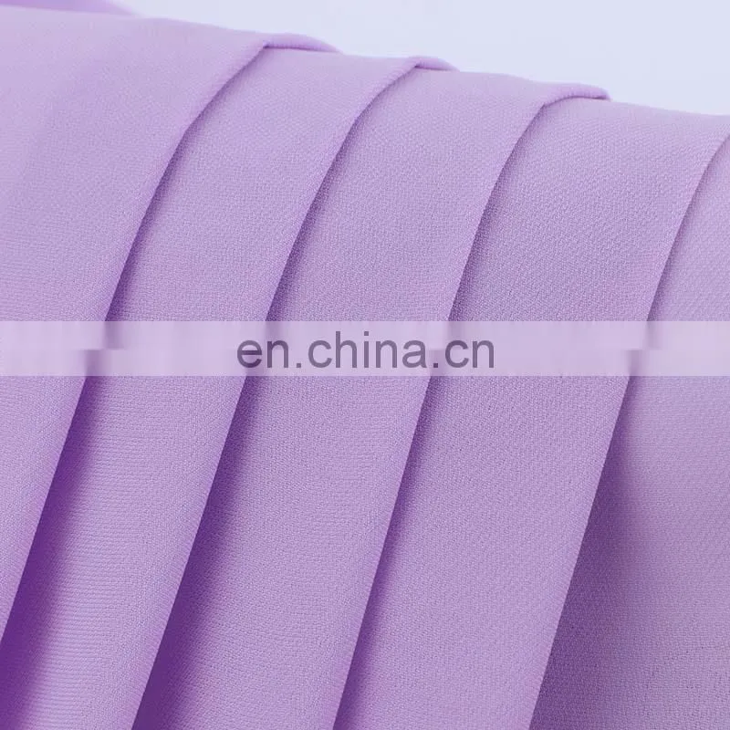 China supplier cheap polyester chiffon fabric for dress