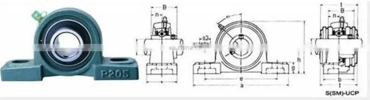 Japan UCP NSK ntn f209 bearing pillow block bearing