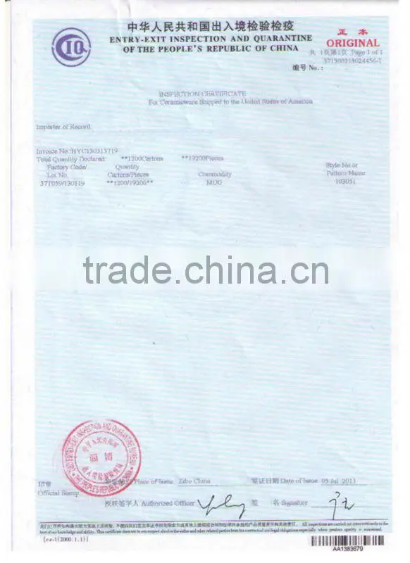 Assessed Supplier Porcelain Ceramic Dinner Set