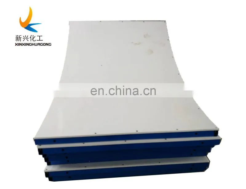 High density polyethylene shooting board / mobile ice skating plate / ice rink hockey dasher board