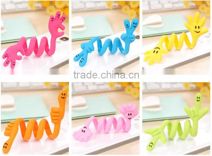 HOT!2016 new product&deformation Silicone finger Bobbin winder