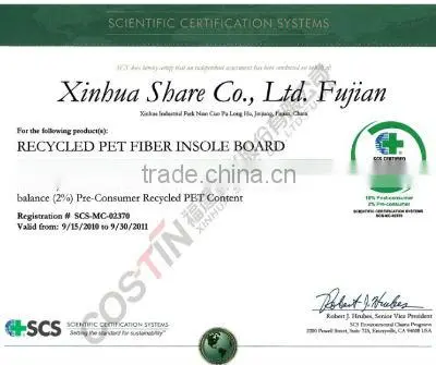 High quality stripe insole board