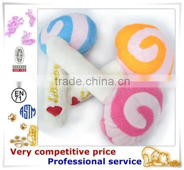Factory Promotion Custom Made Plush Pet Products dog chew toy