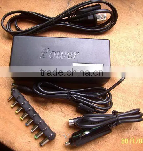 2 in 1 90W Universal Adapter for laptop Car and Home use
