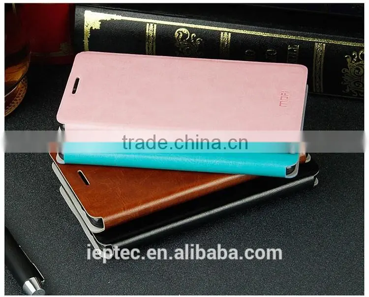 MOFi Flip PU Leather Case Cover for Huawei honor 6, Mobile Phone Case for Huawei honor6