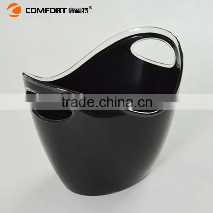 Plastic boat shape ice buckets for beer