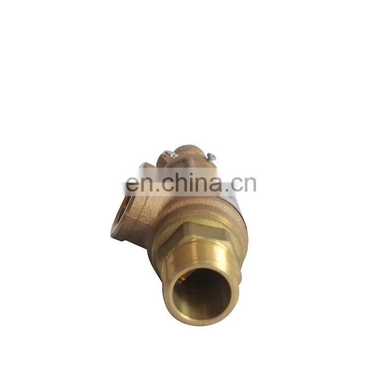 Hot Sale 1Inch Brass BSP Thread AC220V With Handle Safety valve