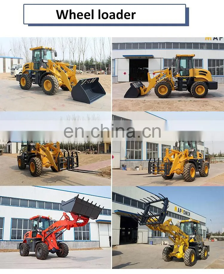 mini Loader 4WD CE 1.6Ton ZL16 CE wheel loader