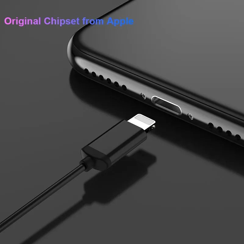 MFi certified earphone for apple white color