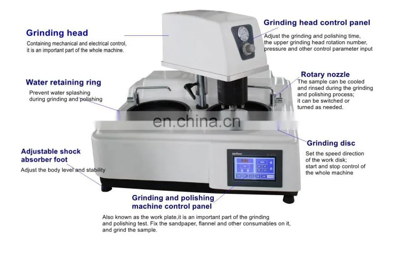 HST MoPao2000 automatic metallurgical grinding polishing machine