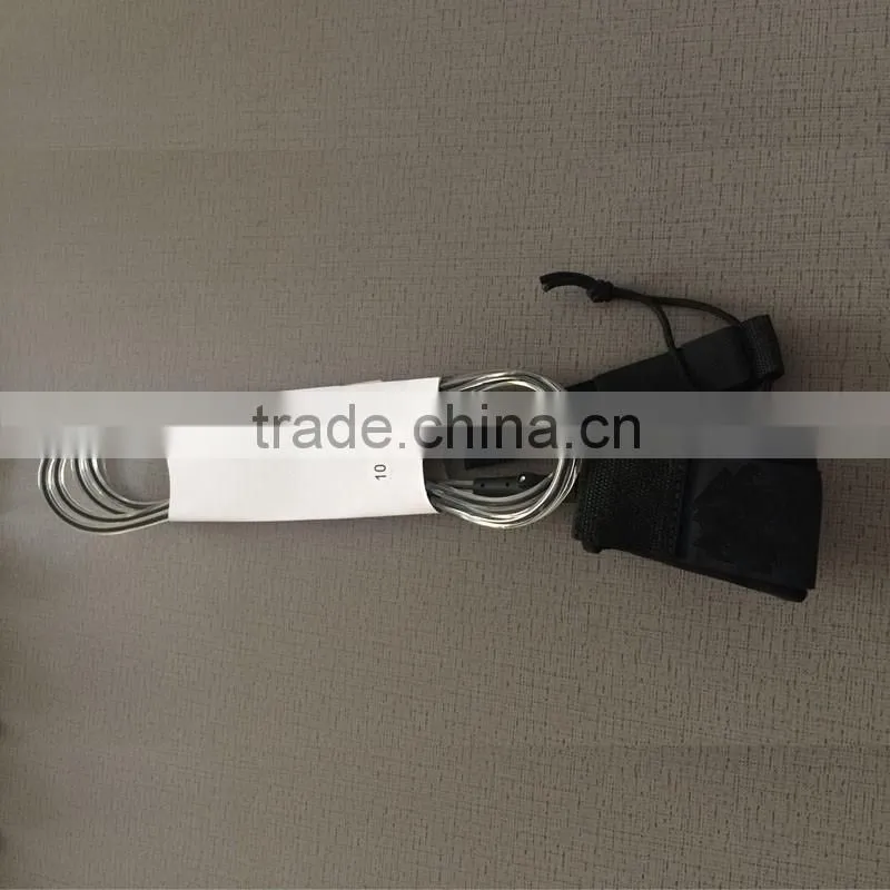 Wholesale OEM surfing leash colorful TPU legrope paddle board leash