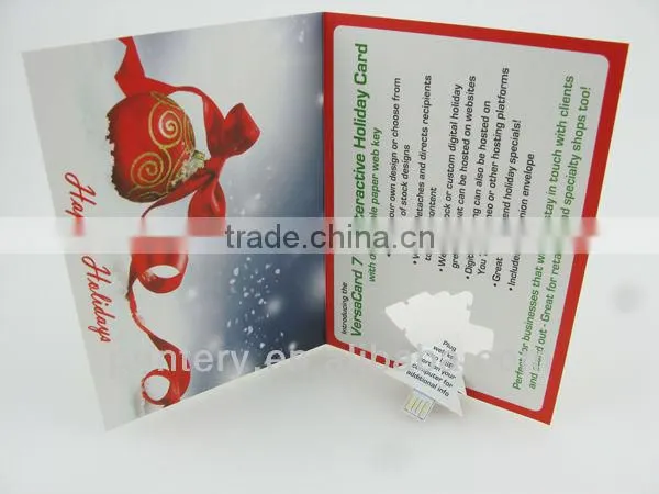 2013 christmas gift paper NFC/USB webkey china supplier, pop up customer's websites brochure paper webkey