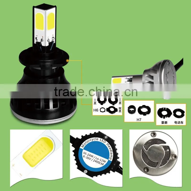Direct factory offer led h4 motorcycle headlight,led motorcycle headlight bulb