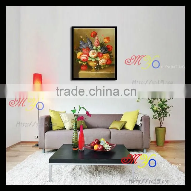 new impressionist handmade chrysanthemum oil painting on canvas