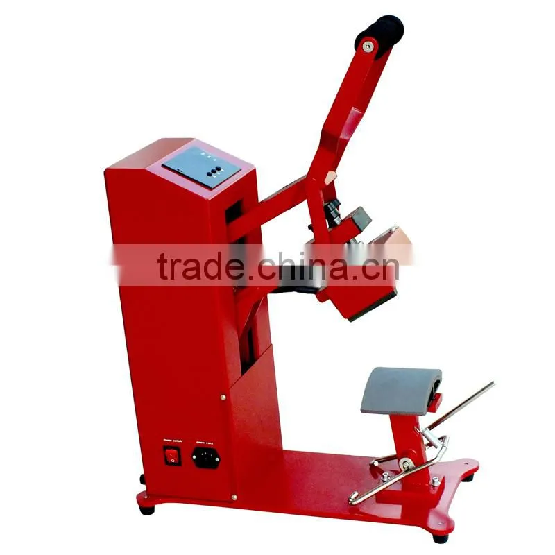 Heat press machine for caps