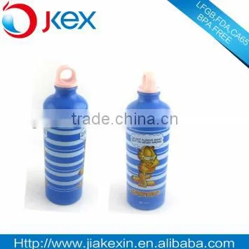 football energy aluminuum small mouth sports drink water bottle