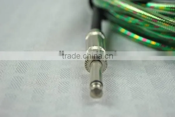 Hight Quality 1/4" To 1/4" OFC Straight-Straight Guitar Instrument Cable IC013-10FT