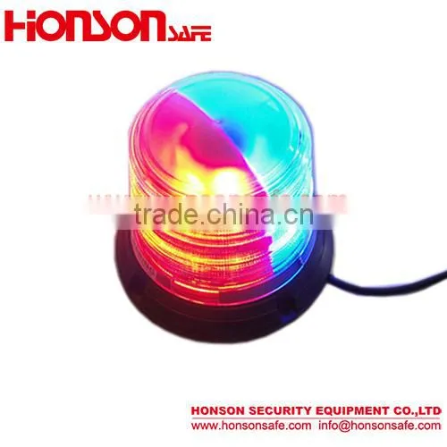 1W or 3W 24V Led hot ambulance warning beacon Magnetic or bolt mounting HTL-119