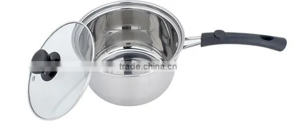 Cookware set 2016 cooking pot stainless steel soup pot with handles
