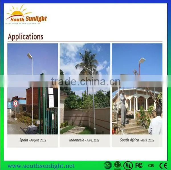 China latest new design best price of 25W all in one light easy install outdoor solar street light all in one