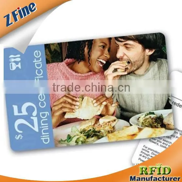 2013 iso14443A nfc card loyalty card/14443A plastic loyalty card,business card,vip card factory