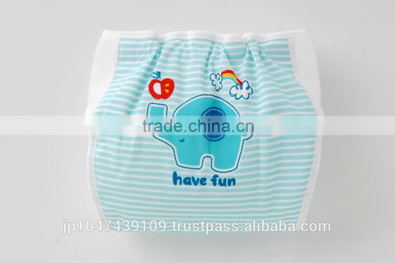 made in Japan products high quality cloth diaper cover baby for boys elephant pattern nappies wholesale for hot selling item