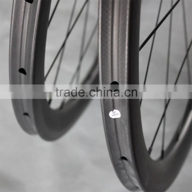 700c 27mm width carbon road bike wheelset tubular wheelset W40T powerway R13 hub
