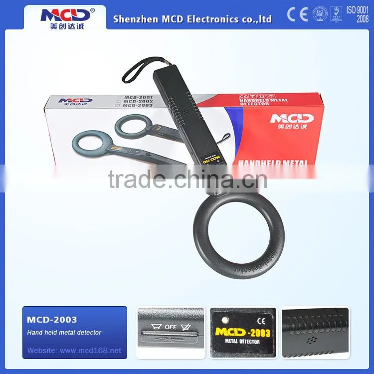 Small and Simple Hand Held Metal Machine With Low Voltage Power Alarm