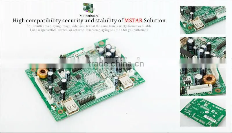 New products samsung lcd panel advertising display
