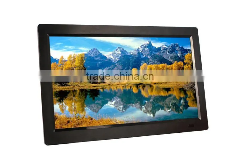 15.6 inch lcd digital picture frame, photo picture frames BE1561MR support photo/ music/video playback