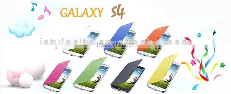 Green PU leather case for Samsung mobile phone