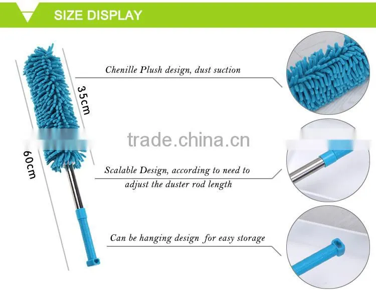 alibaba china soft hot sale extendable microfiber duster