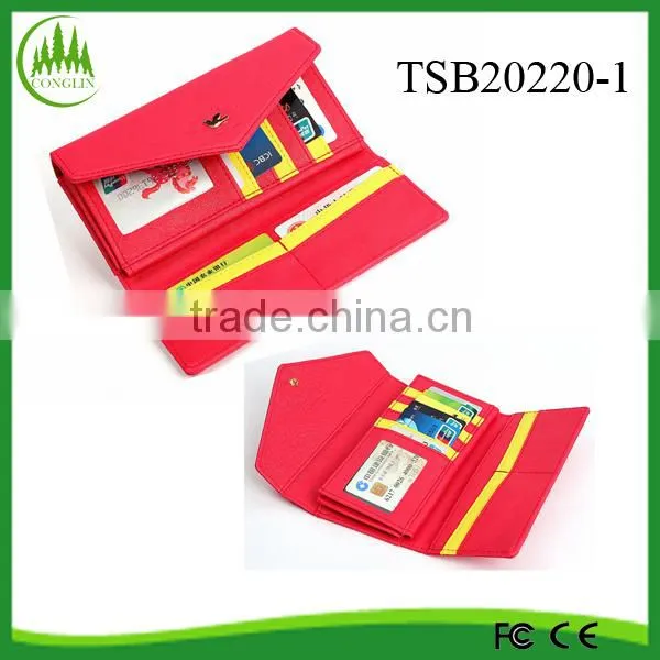 Hot Fashion Women Zipper Clutch Handbag Purse Lady Card Holder Leather Long Wallet