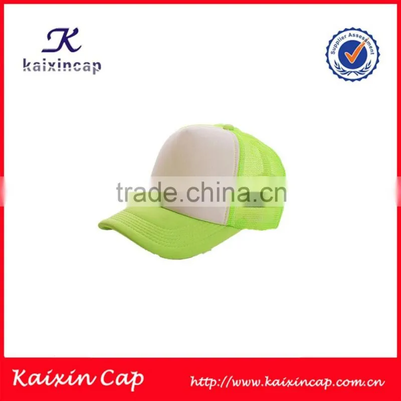 wholesale new design blank 5 panels multicolor snapback trucker cap