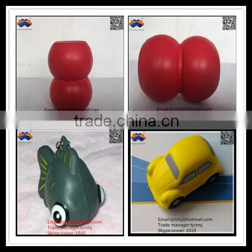Colorful customized cheap sponge foam toys