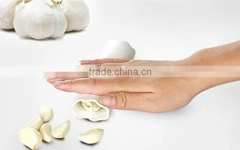 TPR Hot sale silicone garlic peeler peel easy useful kitchen tools/garlic processor