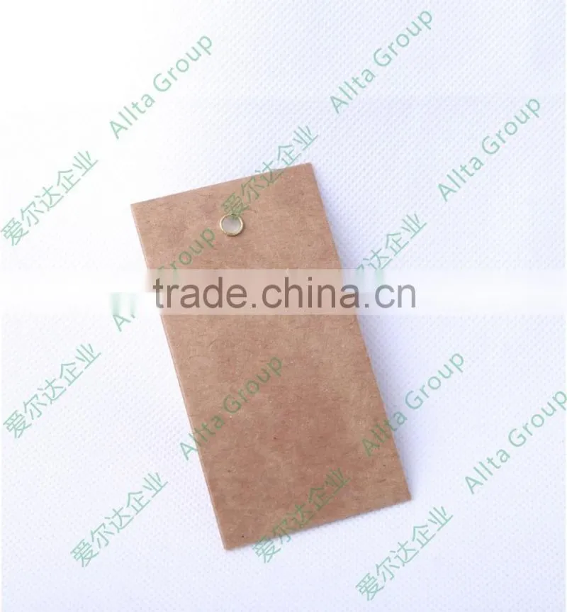 Custom kraft paper hang tags, paper tags for jeans, label and tags for jeans