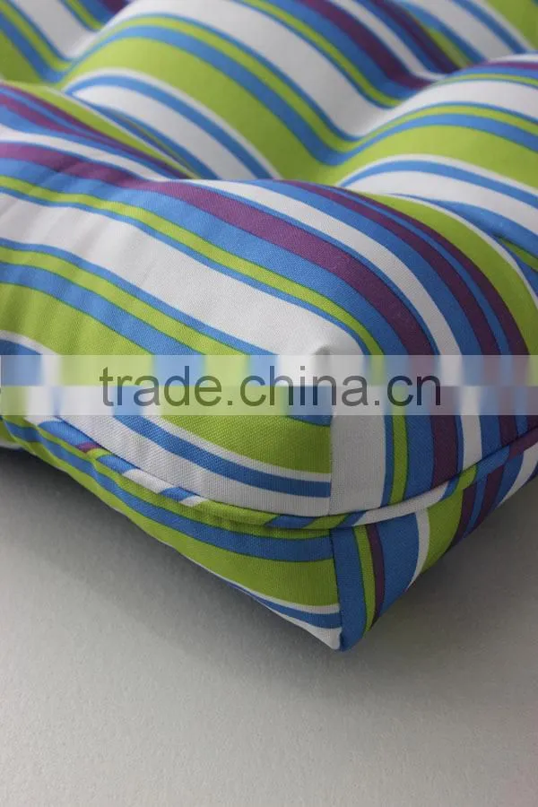 Kikiland Collection Vintage Stripe Rocking Chair Cushion Pad Set