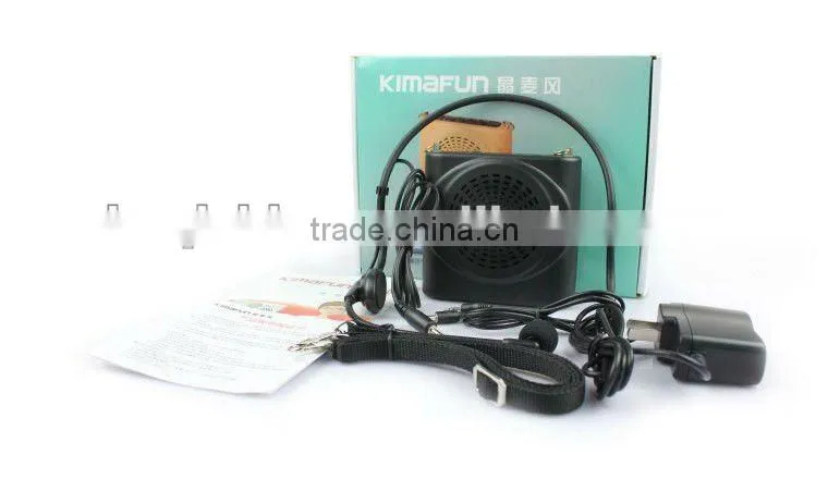 voice amplification loudspeaker with headset microphone
