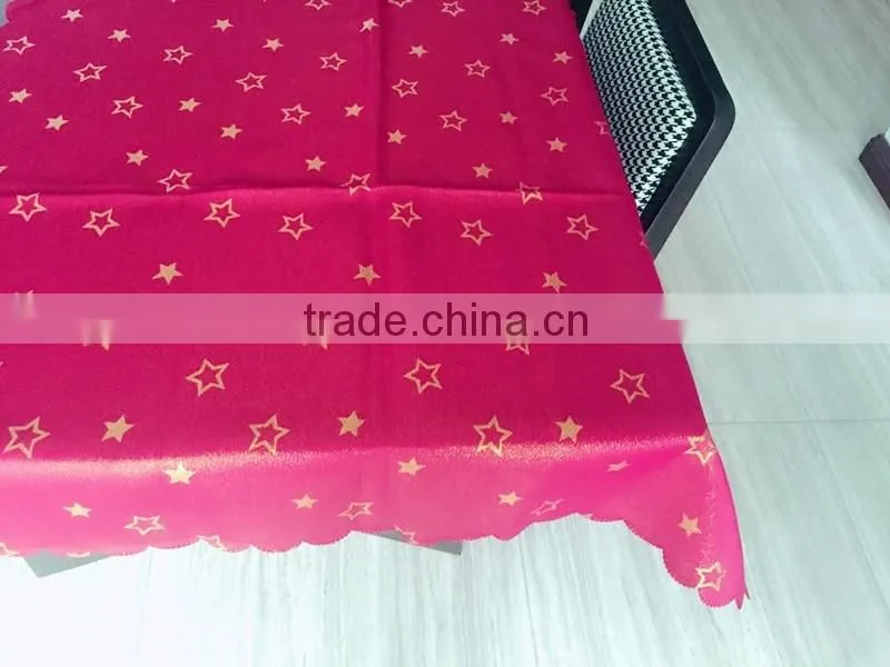 TB005 wedding Ployester table cloth