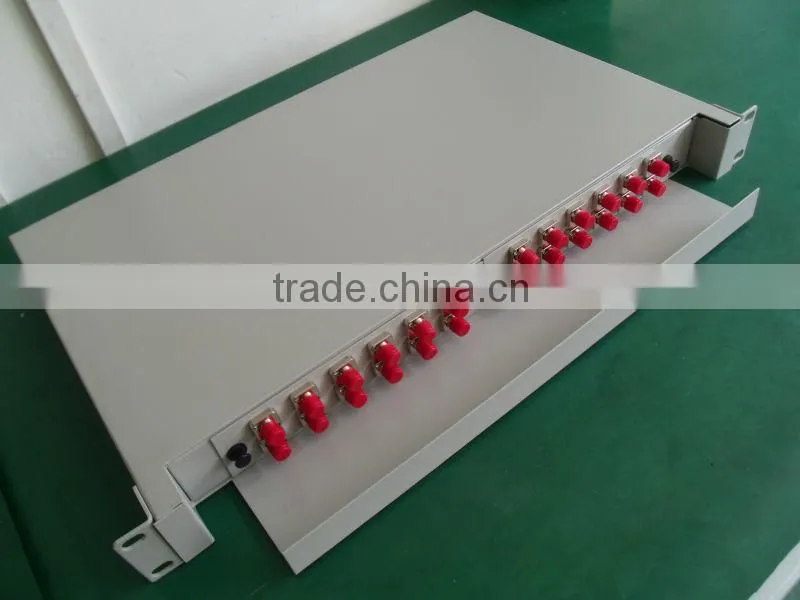 24 SC cores Slidable Rack-mount Fiber Optic Distribution Frame(ODF)