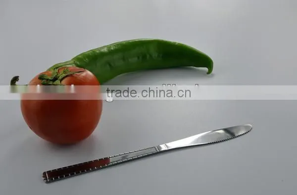 Hot sale high quality silver stainless steel dinner sets prices