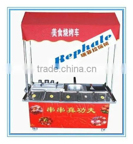 Advanced technology Muli-function smokeless barbecue snacks car