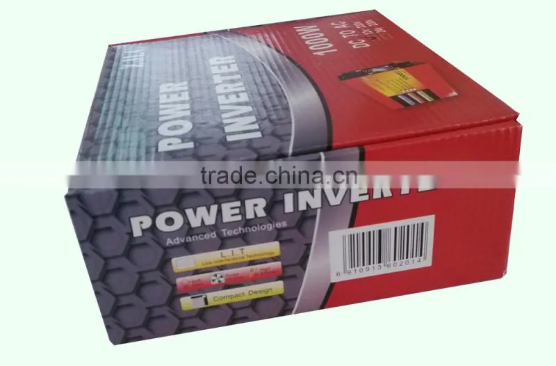 DC-AC pure sine wave power inverter 1000W