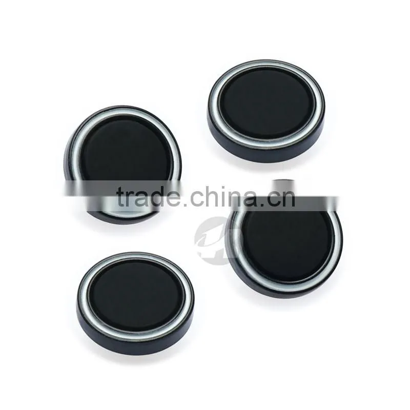 Fancy Custom Black Metal Snaps Buttons For Clothing