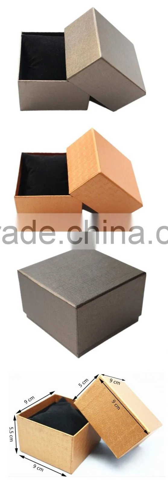 Single Gift Packaging Paper Watch Box For Man
