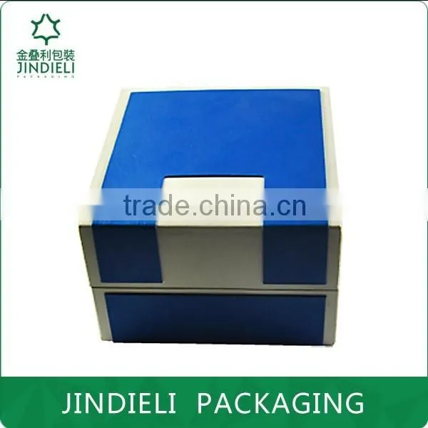 blue elegant beauty watch box for men